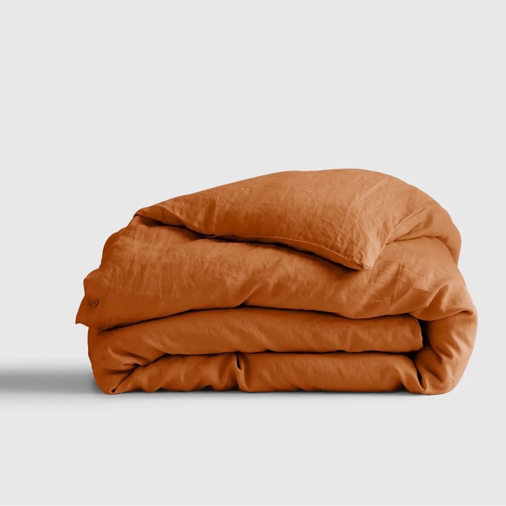 Quince European Linen Duvet set